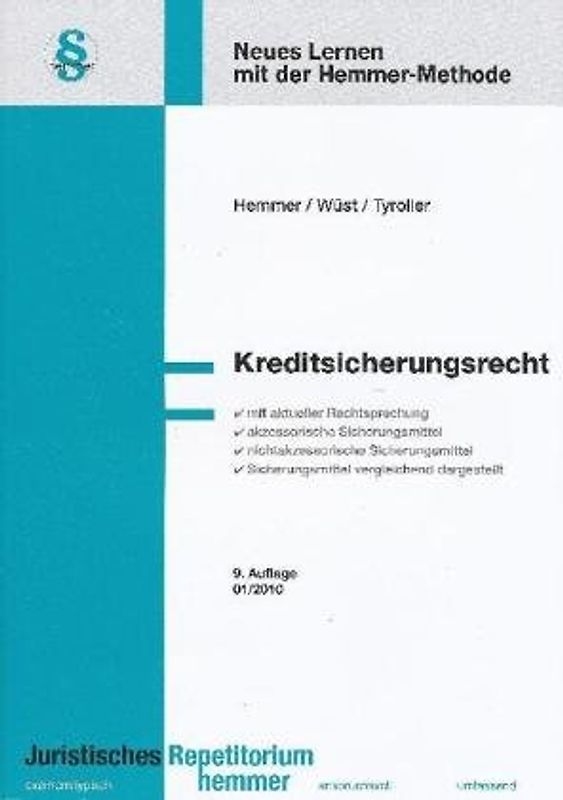 Kreditsicherungsrecht