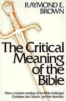 The Critical Meaning of the Bible