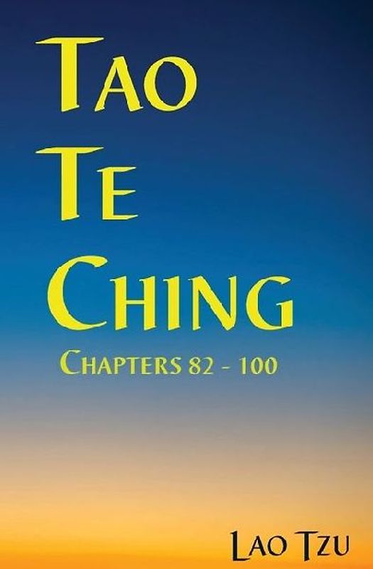 Tao Te Ching