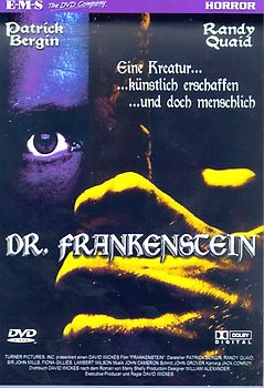 Dr. Frankenstein - Mary Wollstonecraft Shelley DVD