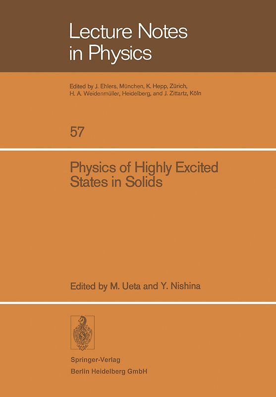 Physics of Highly Excited States in Solids