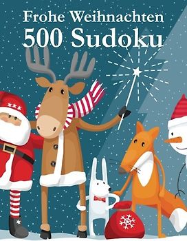 Frohe Weihnachten - 500 Sudoku