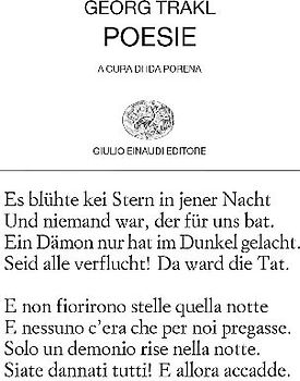 Poesie. Testo tedesco a fronte