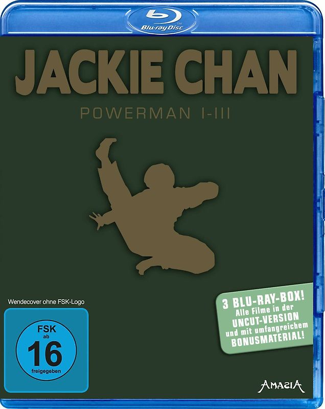 Jackie Chan - Powerman I-III [3 Discs] Blu-ray Disc