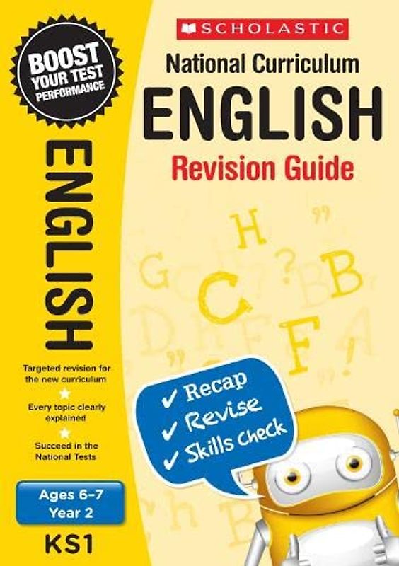 English Revision Guide - Year 2 (National Curriculum Tests): (National Curriculum Revision)