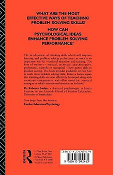 Teaching Problem Solving in Vocational Education