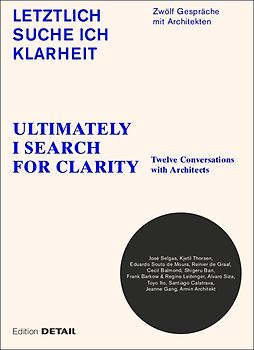 Letztlich suche ich Klarheit/Ultimately I search for clarity