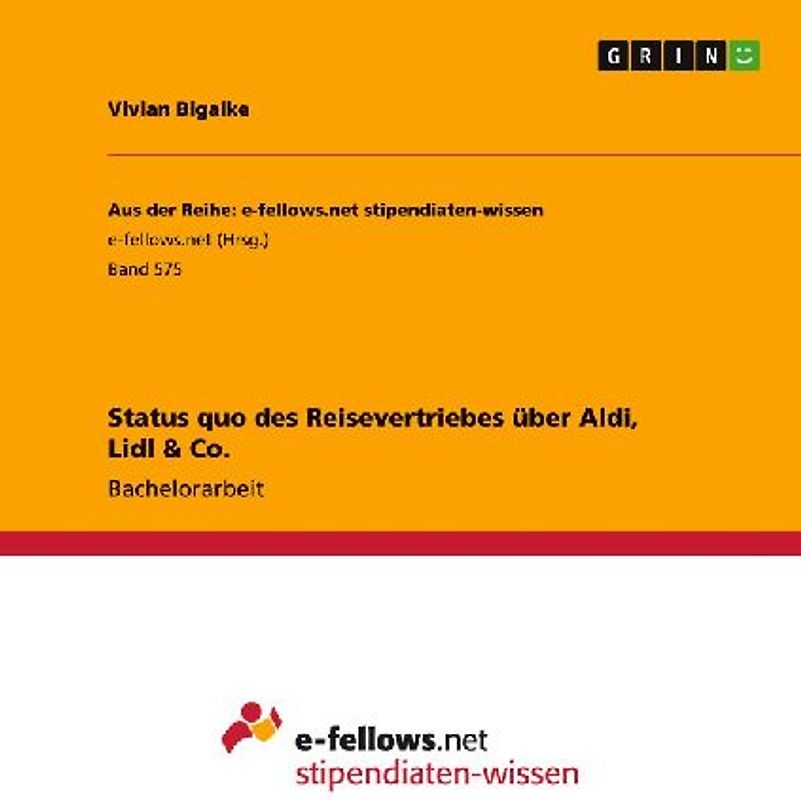 Status quo des Reisevertriebes über Aldi, Lidl & Co.