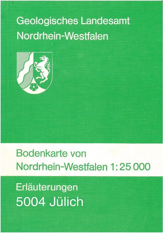 Bodenkarten von Nordrhein-Westfalen 1:25000 / Jülich