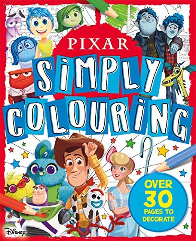 Pixar: Simply Colouring