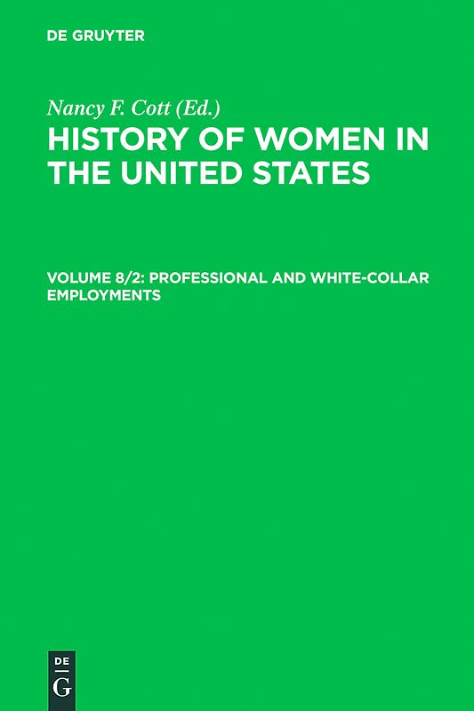 History of Women in the United States / Professional and White-Collar Employments