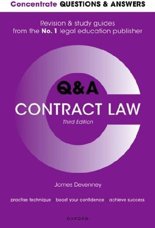 Concentrate Questions and Answers Contract Law