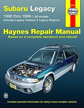 Subaru Legacy 1990 thru 1999: Includes Legacy Outback & Legacy Brighton (Haynes Repair Manual) - Freund, Ken