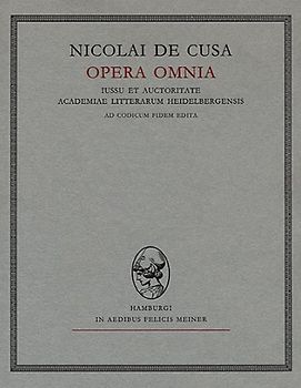 Nicolai de Cusa Opera omnia / Sermones II (1443–1452) Fasciculus 1