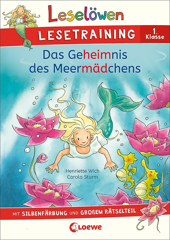 Leselöwen Lesetraining 1. Klasse - Das Geheimnis des Meermädchens