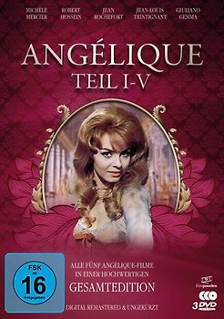Angélique - Teil I-V Gesamtedition [Digital Remastered, 3 DVDs] DVD