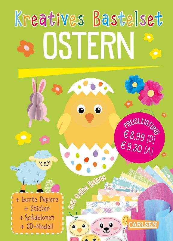 Bastelset für Kinder: Ostern