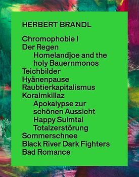 Herbert Brandl. Exposed to Painting. Die letzten 20 Jahre / The past 20 years