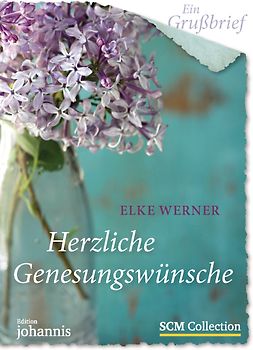 Ein Grußbrief - Herzliche Genesungswünsche - 5 Stück