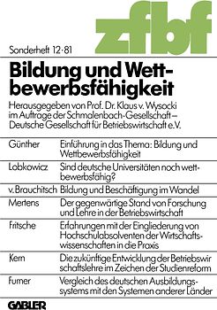 Bildung und Wettbewerbsfähigkeit