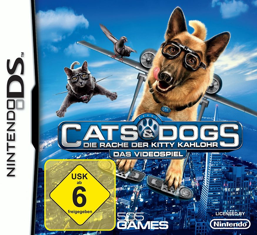 Cats & Dogs 2 Die Rache der Kitty Kahlohr Nintendo DS