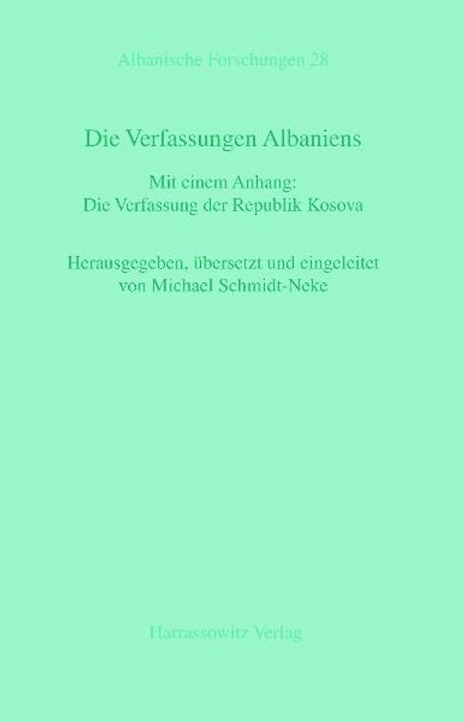 Die Verfassungen Albaniens