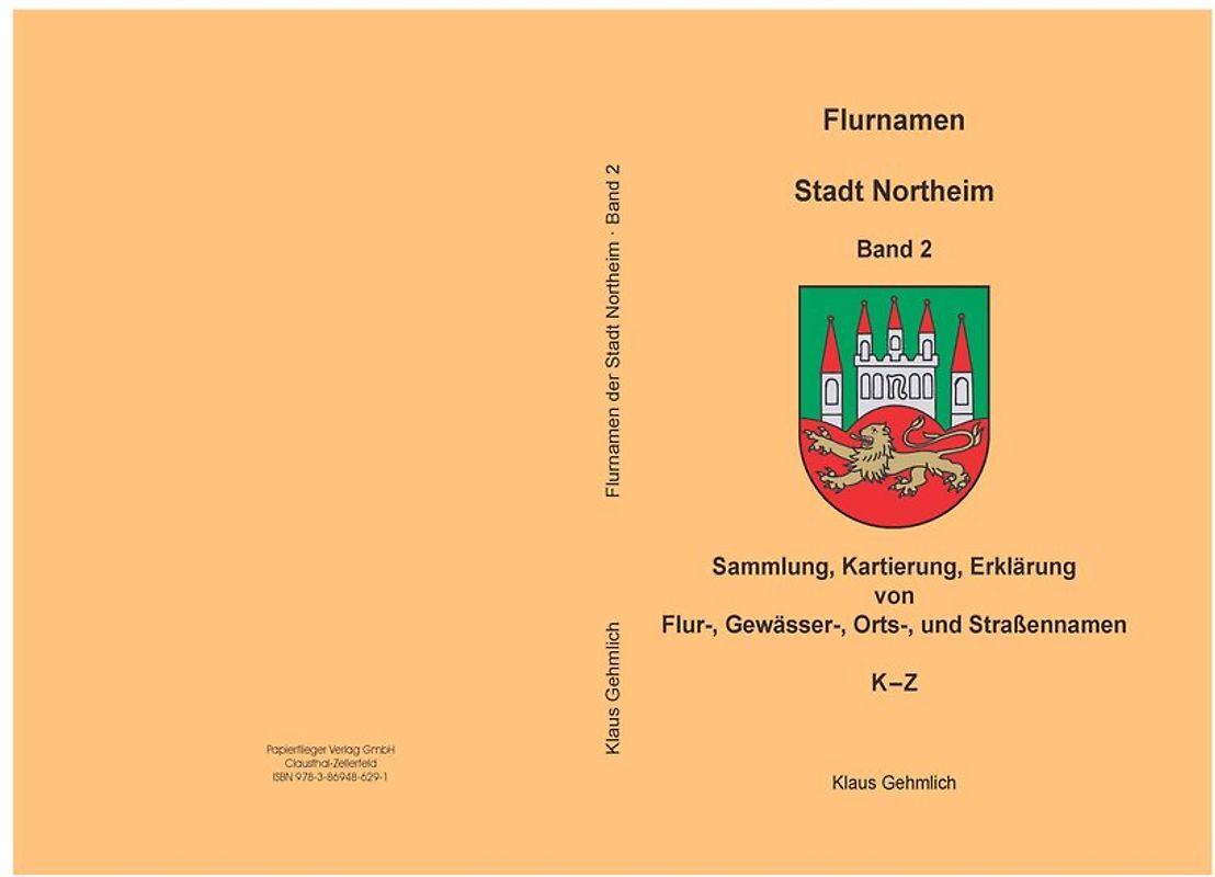 Flurnamen Stadt Northeim Band 2