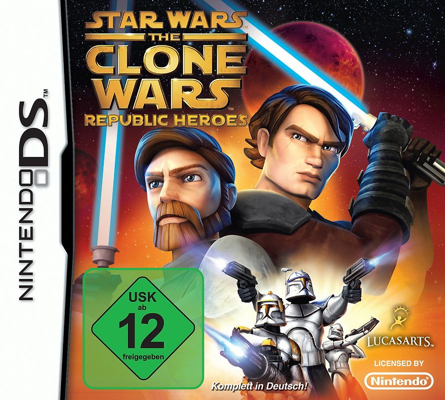 Star Wars - The Clone Wars: Republic Heroes [Software Pyramide] Nintendo DS