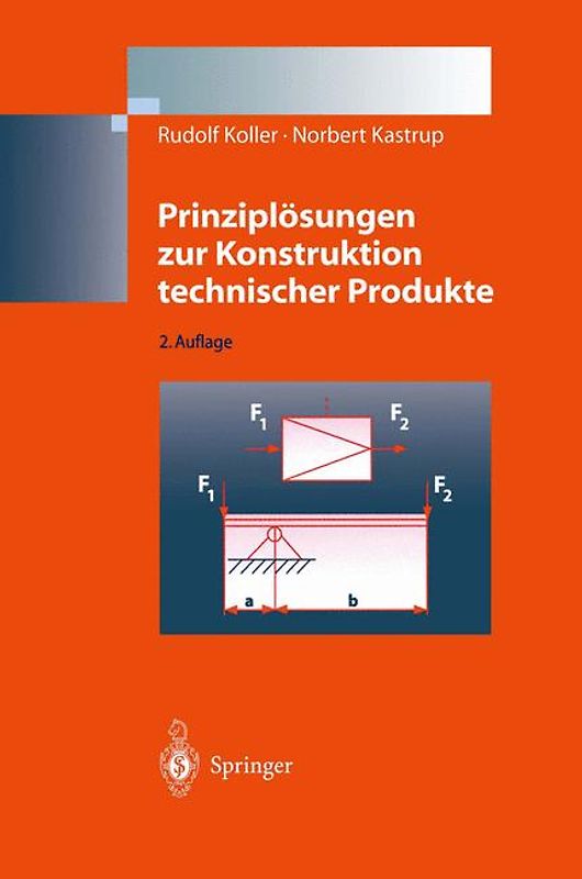 Prinziplösungen zur Konstruktion technischer Produkte
