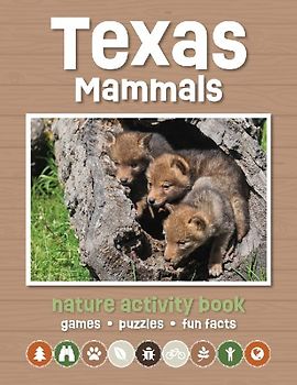 Texas Mammals Nature Activity Book
