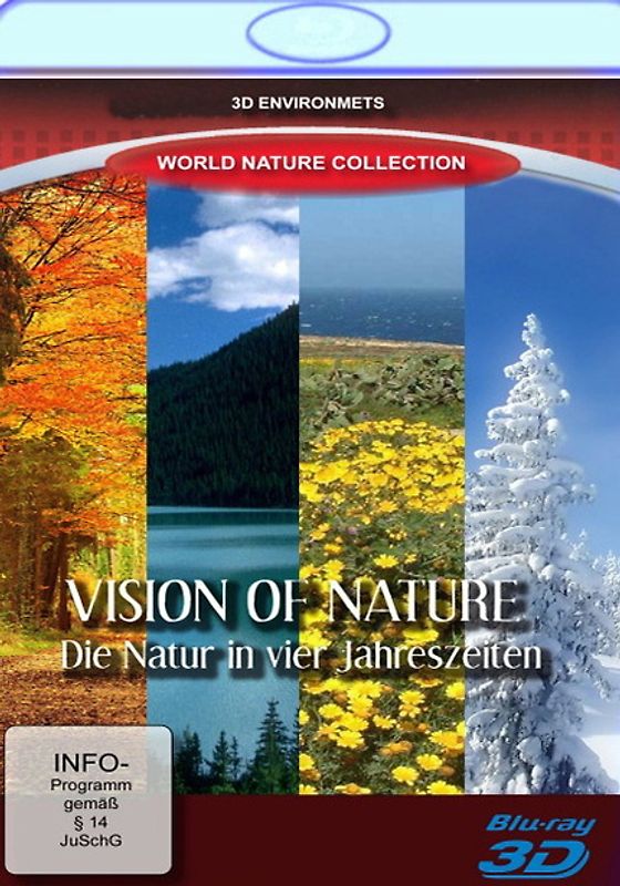 Vision Of Nature 3D - Die Natur in vier Jahreszeiten [3D Blu-ray] 3D Blu-ray Disc