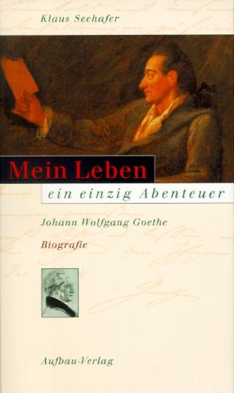 Mein Leben ein einzig Abenteuer. Johann Wolfgang Goethe. Biografie