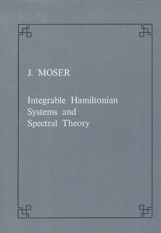 Integrable Hamiltonian systems and spectral theory
