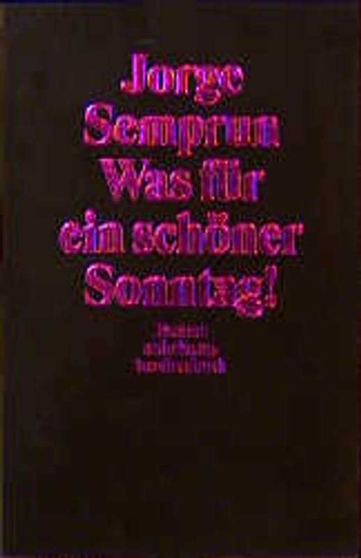 Was für ein schöner Sonntag!