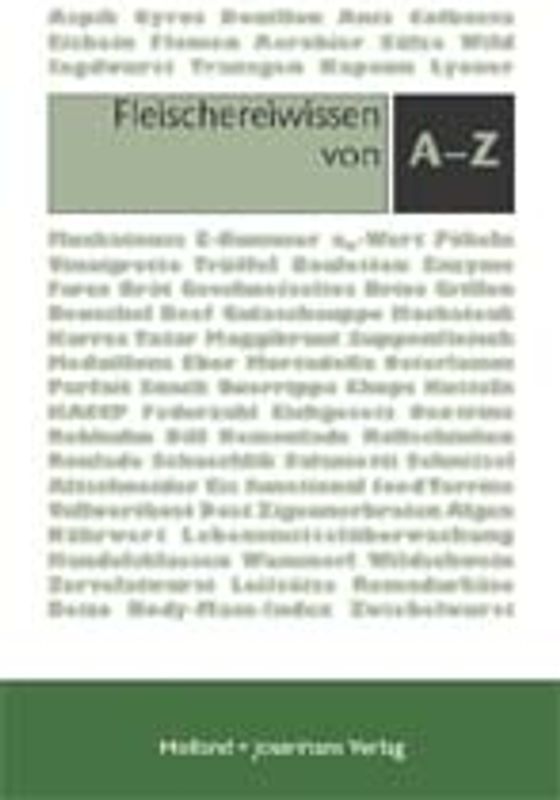 Fleischereiwissen von A - Z