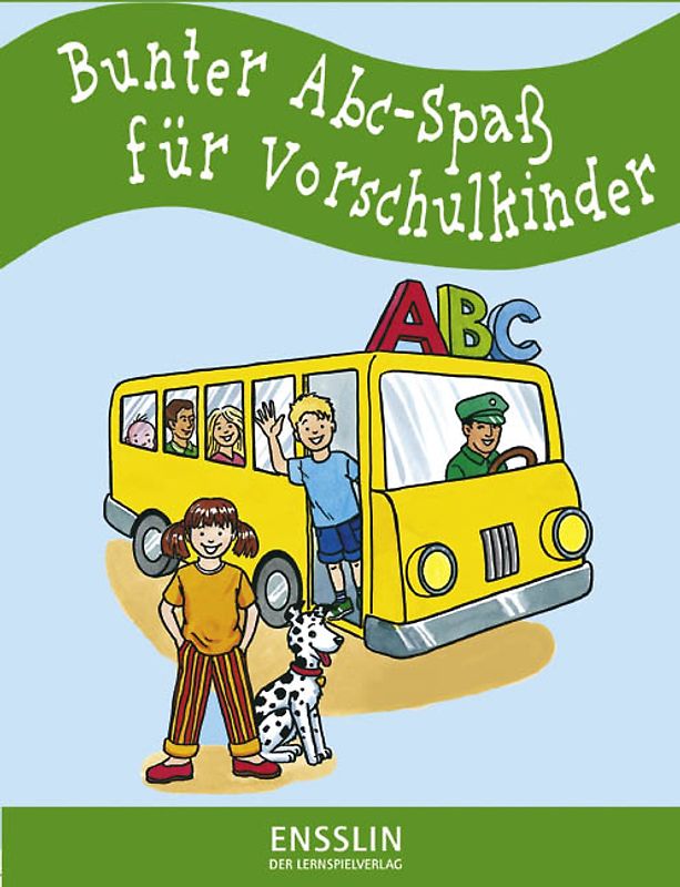 Bunter Abc-Spaß für Vorschulkinder (grün)