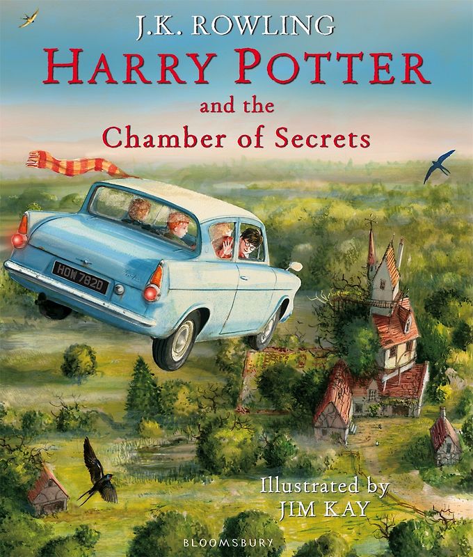 Harry Potter and the Chamber of Secrets - Illustrated Edition - J.K. Rowling [Hardcover]