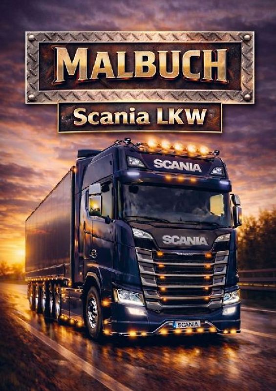 Malbuch, Scania-Lkw