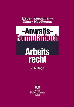 Anwalts-Formularbuch Arbeitsrecht