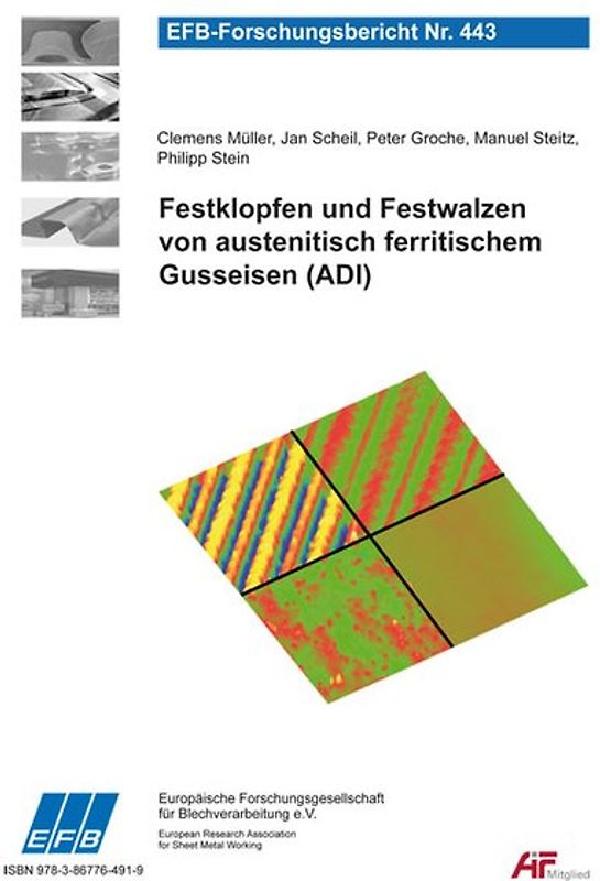 Festklopfen und Festwalzen von austenitisch ferritischem Gusseisen (ADI)