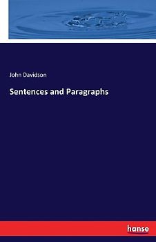 Sentences and Paragraphs