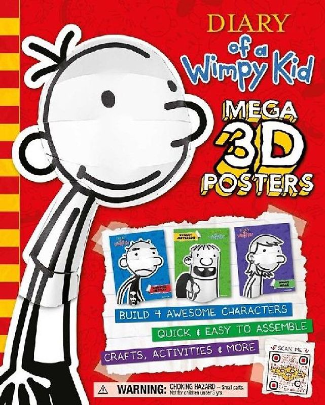 Diary of a Wimpy Kid: Pop Heads - 3D Crafts