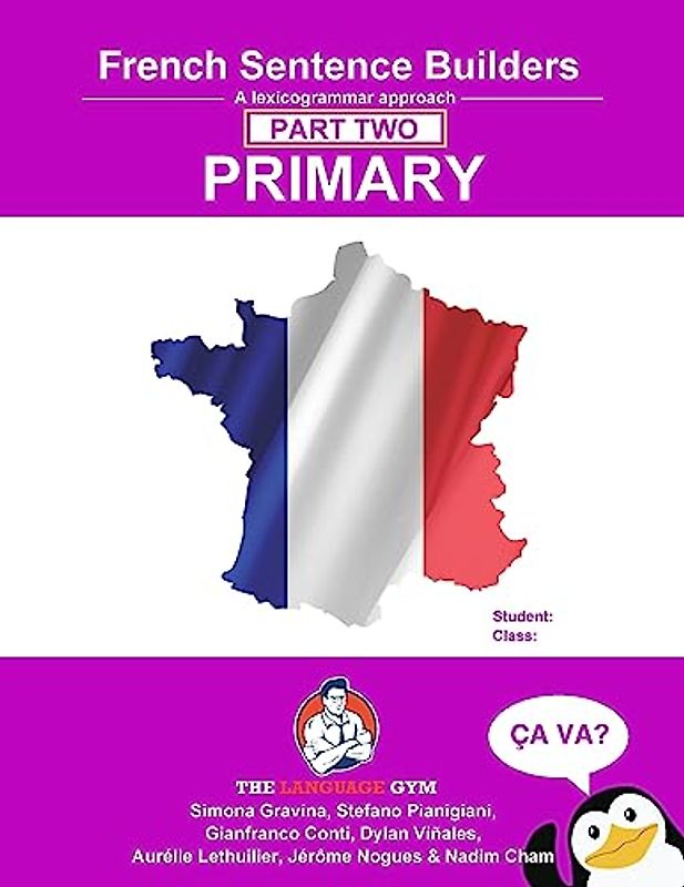 Primary French Part 2 - Sentence Builder