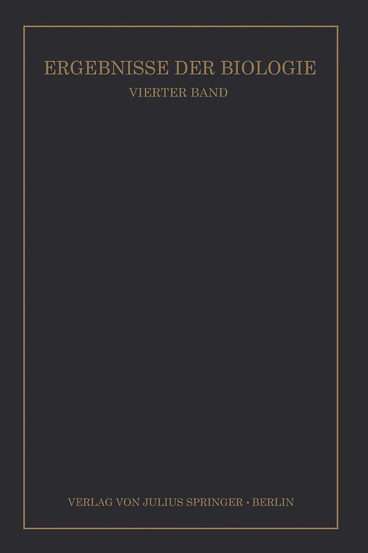 Ergebnisse der Biologie