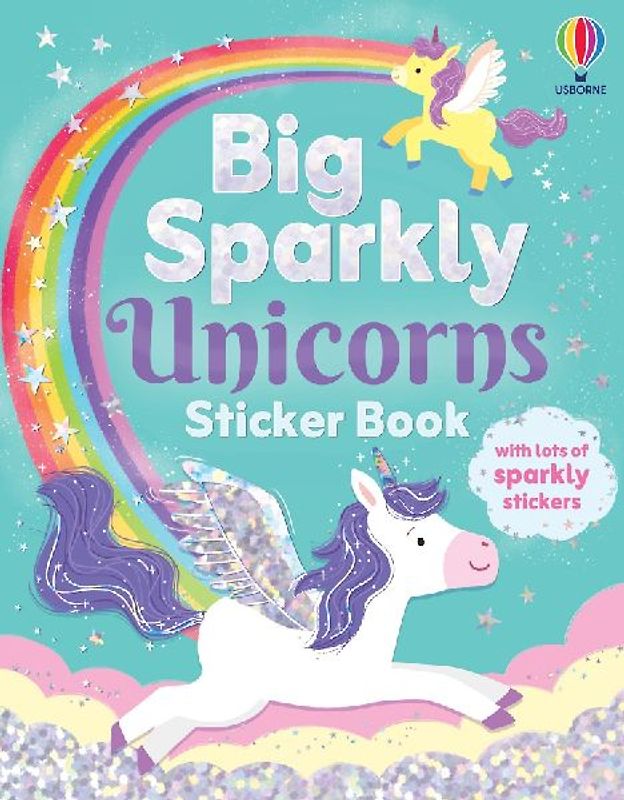 Big Sparkly Unicorns Sticker Book