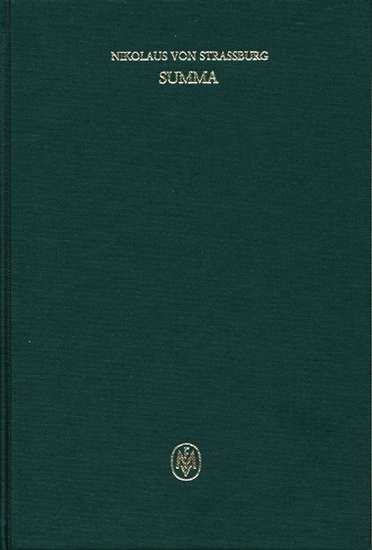 Summa. Liber II. Tractatus 1–2