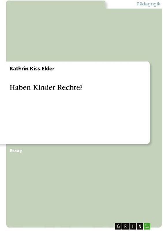 Haben Kinder Rechte?