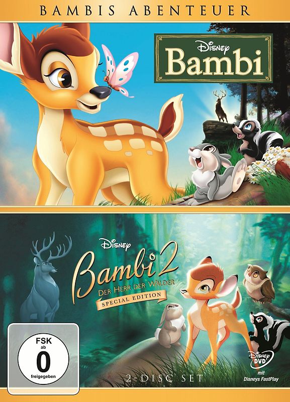 Bambis Abenteuer: Bambi [Diamond Edition] + Bambi 2 [Special Edition] [2 Discs] DVD