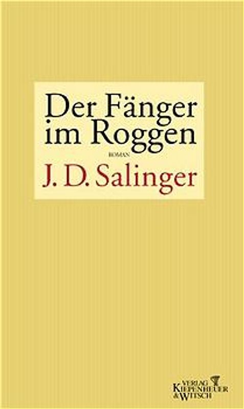 Der Fänger im Roggen
