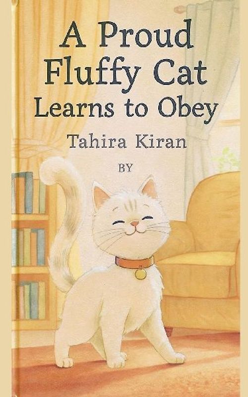 A Proud Fluffy Cat Learns to Obey